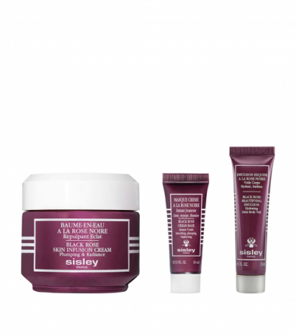 Sisley Black Rose Skin Infusion Cream Discovery Program i gruppen Ansikte / Kit & Paket hos Hudotekets Webshop (132016)