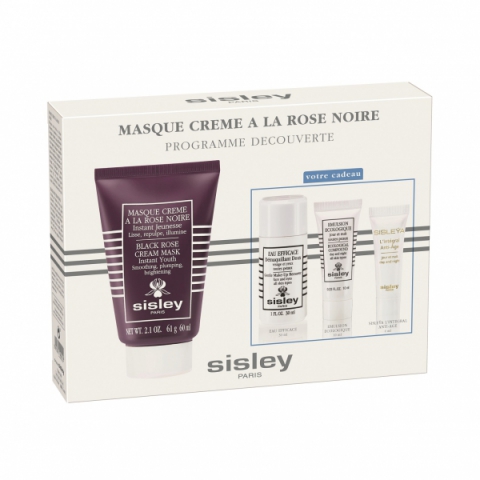 Sisley Black Rose Cream Mask Discovery Program i gruppen Ansikte / Kit & Paket hos Hudotekets Webshop (140011)