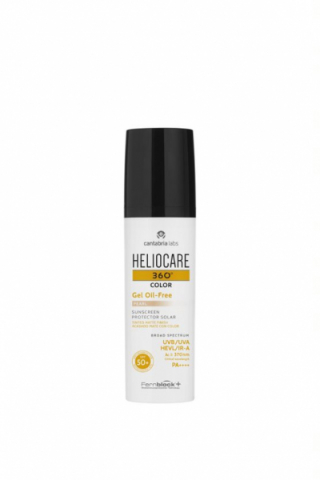 Heliocare 360° COLOR Gel oil-free SPF 50 Pearl i gruppen Ansikte / Ansiktskräm / Dagkräm med SPF hos Hudotekets Webshop (14558)