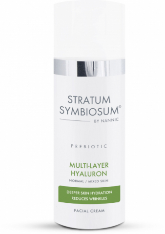 Nannic Stratum Symbiosum Multi Layer Hyaluron Cream Normal / Mixed i gruppen Ansikte / Ansiktskräm / 24-h kräm hos Hudotekets Webshop (1540)