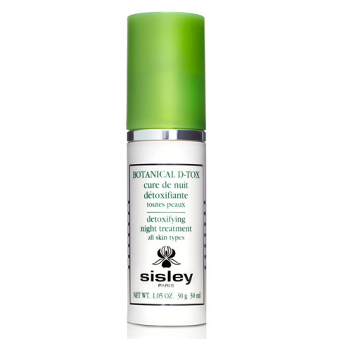 Sisley Botanical D-Tox Detoxifying Night Treatment i gruppen Ansikte / Ampuller & Kurer / Kombinerad hud hos Hudotekets Webshop (163001)