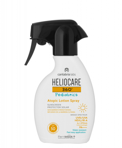 Heliocare 360° Pediatrics Atopic Lotion Spray SPF 50 i gruppen Sol / Solkräm för barn hos Hudotekets Webshop (17105)