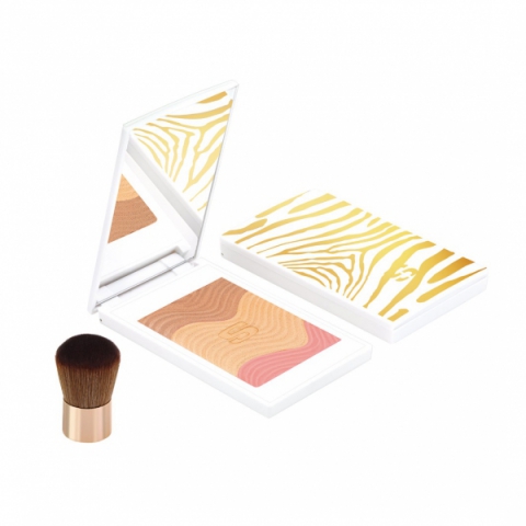 Sisley Phyto-Touche Sun Glow Powder 02 Trio Pêche Dorée i gruppen Makeup / Bas / Rouge hos Hudotekets Webshop (184004)