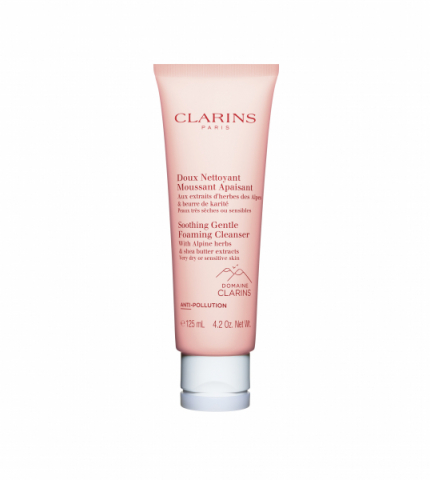 Clarins Soothing Gentle Foaming Cleanser i gruppen Ansikte / Rengöringsritualen / Ansiktsrengöring / Känslig hud hos Hudotekets Webshop (20058000-4)