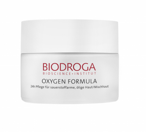 Biodroga Oxygen Formula Day & Night Care Oily/Combination Skin i gruppen Ansikte / Ansiktskräm / 24-h kräm / 24h-kräm för fet hud hos Hudotekets Webshop (20109)