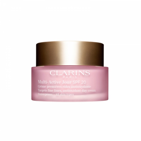 Clarins Multi-Active Jour SPF 20 i gruppen Ansikte / Ansiktskräm / Dagkräm med SPF hos Hudotekets Webshop (20134000)