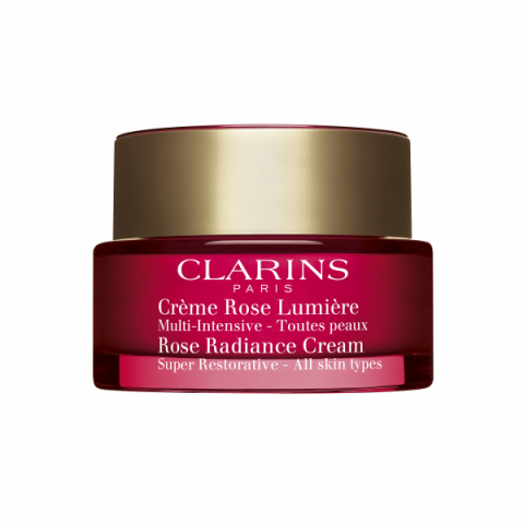 Clarins Rose Radiance Cream Super Restorative i gruppen Ansikte / Ansiktskräm / Nattkräm / Mogen hud hos Hudotekets Webshop (20179000-8)