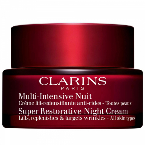 Clarins Super Restorative Night Wear All Skin Types i gruppen Ansikte / Ansiktskräm / Nattkräm hos Hudotekets Webshop (20182000-2)