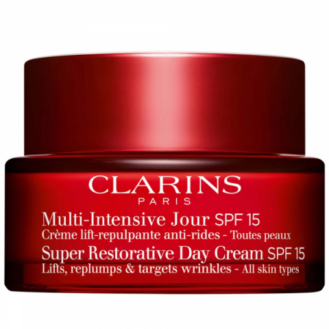 Clarins Super Restorative Day Cream All Skin Types SPF 20 i gruppen Ansikte / Ansiktskräm / Dagkräm med SPF hos Hudotekets Webshop (20183000-0)