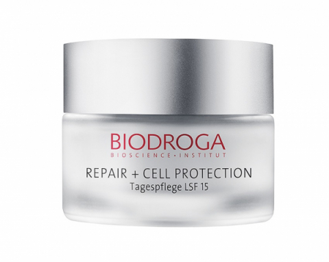 Biodroga Repair + Cell Protection Day Care SPF 15 i gruppen Ansikte / Ansiktskräm / Dagkräm med SPF hos Hudotekets Webshop (20305)