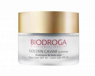 Biodroga Golden Caviar Radiance & Anti-Age Day Care SPF 10 i gruppen Ansikte / Ansiktskräm / Dagkräm med SPF hos Hudotekets Webshop (20612)