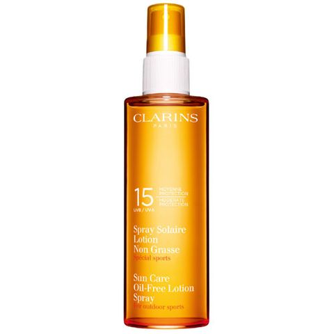 Clarins Sun Care Oil-Free Lotion Spray SPF 15 i gruppen Kropp hos Hudotekets Webshop (20744000-9)