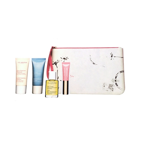 Clarins necessär, Gåva! i gruppen Ansiktsvård / Kit & Paket hos Hudotekets Webshop (20816000123)