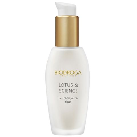 Biodroga Lotus & Science Anti-Age Moisturizing Fluid i gruppen Ansikte / Serum & olja / Mogen hud hos Hudotekets Webshop (21207)