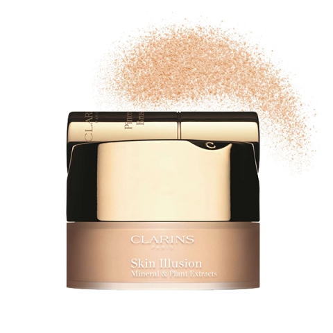 Clarins Skin Illusion Mineral Loose Powder Foundation 112 Amber i gruppen Makeup / Bas / Foundation hos Hudotekets Webshop (22007112-4)