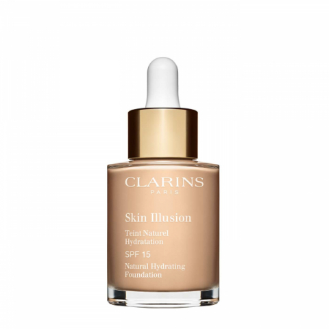 Clarins Skin Illusion Spf 15 105 Nude i gruppen Makeup / Bas / Foundation hos Hudotekets Webshop (22013105-1)
