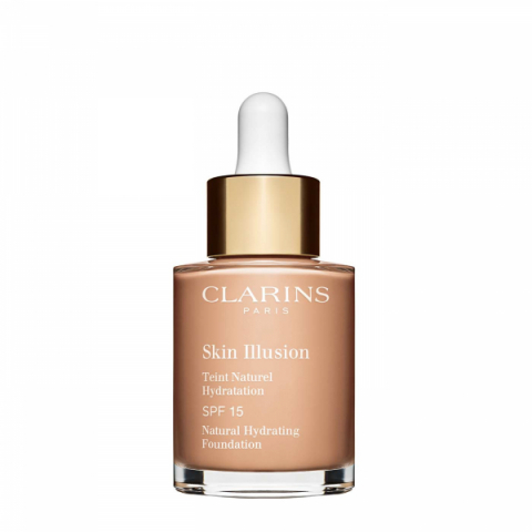 Clarins Skin Illusion Spf 15 107 Beige i gruppen Makeup / Bas / Foundation hos Hudotekets Webshop (22013107-9)