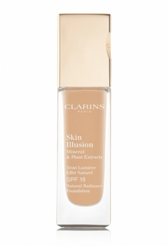 Clarins Skin Illusion Natural Radiance Foundation SPF 10 108 Sand i gruppen Makeup / Bas / Foundation hos Hudotekets Webshop (22018108-7)