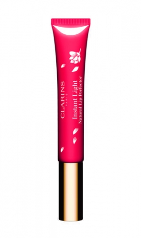 Clarins Instant Light Natural Lip Perfector 12 Red Shimmer i gruppen Ansikte / Läppar hos Hudotekets Webshop (22040012-6)