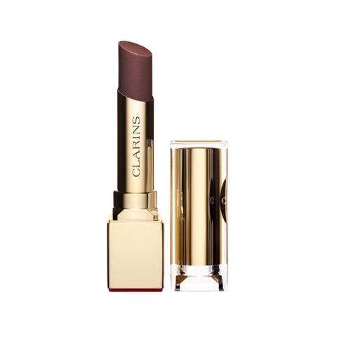 Clarins Rouge Eclat Lipstick 19 Chestnut Brown i gruppen Makeup / Läppar / Läppstift hos Hudotekets Webshop (221010199)