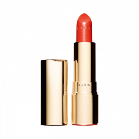 Clarins Joli Rouge Brilliant 20 Coral Tulip i gruppen Makeup / Läppar / Läppstift hos Hudotekets Webshop (22103020-2)