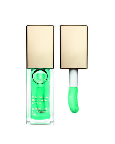 Clarins Instant Light Lip Comfort Oil 06 Mint i gruppen Makeup / Läppar / Läppglans hos Hudotekets Webshop (22107006-1)