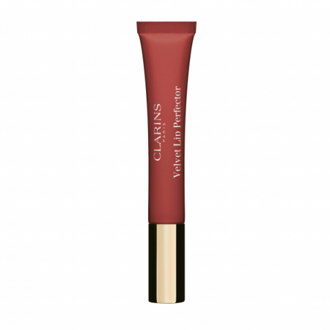 Clarins Velvet Lip Perfector 02 Velvet Rosewood i gruppen Makeup / Läppar / Flytande läppstift hos Hudotekets Webshop (22117002)