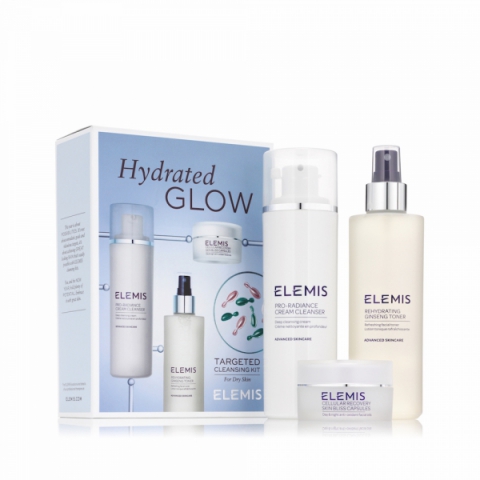 Elemis Hydrated Glow Cleansing Kit for Dry Skin i gruppen Ansikte / Kit & Paket hos Hudotekets Webshop (2268103)