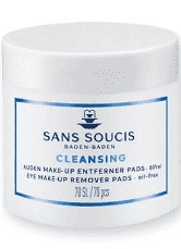 Sans Soucis Cleansing Eye Make-Up Remover Pads Oil-Free i gruppen Ansikte / Ögon / Ögonmakeup-remover hos Hudotekets Webshop (23475)