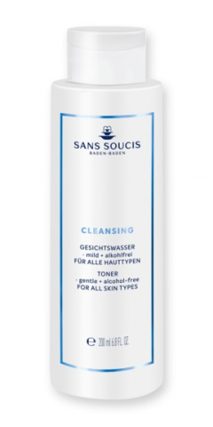 Sans Soucis Cleansing Gentle Toner i gruppen Ansikte / Rengöringsritualen / Ansiktsvatten / Känslig hud hos Hudotekets Webshop (24265)