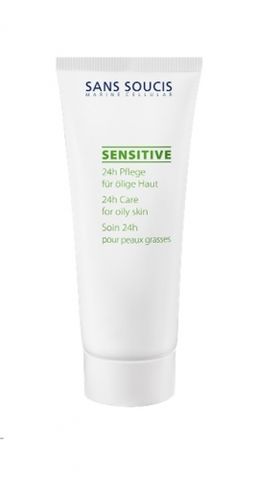 Sans Soucis Sensitive 24-hour Care Oily Skin i gruppen Ansikte / Ansiktskräm / 24-h kräm / 24h-kräm för fet hud hos Hudotekets Webshop (24324)
