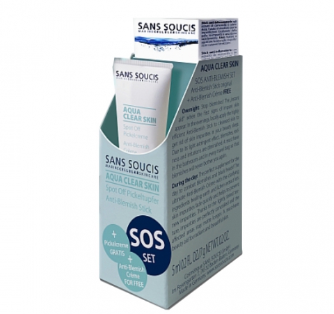 Sans Soucis SOS Anti-Blemish Kit i gruppen Ansikte / Punktbehandlare hos Hudotekets Webshop (25036)