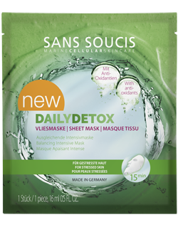 Sans Soucis  Daliydetox Sheet Mask  i gruppen Ansikte / Ansiktsmask / Känslig hud hos Hudotekets Webshop (25069)