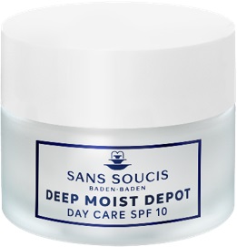 Sans Soucis Deep Moist Depot Day Care Spf 10 i gruppen Hudtyp/tillstånd / Fuktfattig hud hos Hudotekets Webshop (25121)