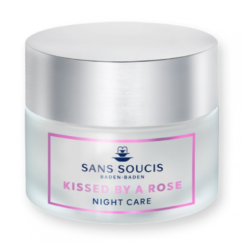 Sans Soucis Kissed By a Rose Night Care i gruppen Ansikte / Ansiktskräm / Nattkräm / Mogen hud hos Hudotekets Webshop (25246)