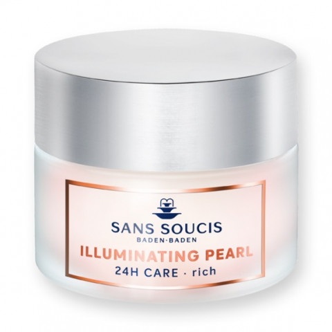 Sans Soucis Illuminating Pearl Cream 24h Care Rich i gruppen Ansikte / Ansiktskräm / 24-h kräm / 24h-kräm för mogen hud hos Hudotekets Webshop (25252)