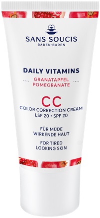 Sans Soucis Daily Vitamins CC Color Correction Cream SPF 20 For Tired Looking Skin i gruppen Makeup / Bas / BB, CC, DD - Cream hos Hudotekets Webshop (25324)