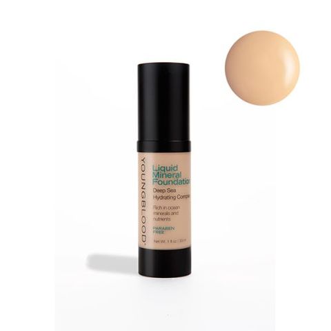 Youngblood Liquid Mineral Foundation 01 Pebble i gruppen Makeup / Bas / Foundation hos Hudotekets Webshop (303001-7)