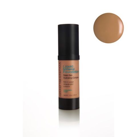 Youngblood Liquid Mineral Foundation 07 Tahitian Sun i gruppen Makeup / Bas / Foundation hos Hudotekets Webshop (303007-1)