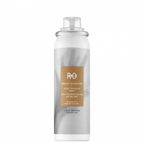R+Co Bright Shadows Root Touch-Up Spray Light Brown i gruppen Hår / Styling & Finish / Utväxtspray hos Hudotekets Webshop (3122R)