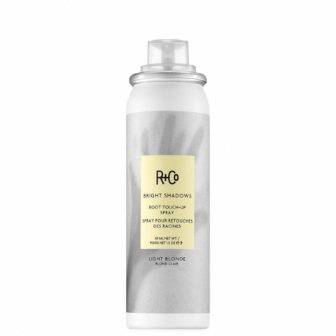 R+Co Bright Shadows Root Touch-Up Spray Light Blonde i gruppen Hår / Styling & Finish / Utväxtspray hos Hudotekets Webshop (3125)