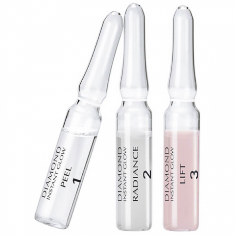 Natura Bissé Diamond Instant Glow 3 X 1,5 ml | Ansiktsvård - Ampuller & Kurer | Apoteka