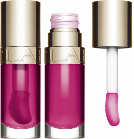 Clarins Lip Comfort Oil 02 Raspberry  i gruppen Makeup / Läppar / Läppglans hos Hudotekets Webshop (35671-0)
