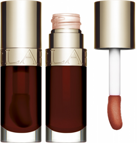Clarins Lip Comfort Oil 09 Chocolate i gruppen Makeup / Läppar / Läppglans hos Hudotekets Webshop (35676-0)