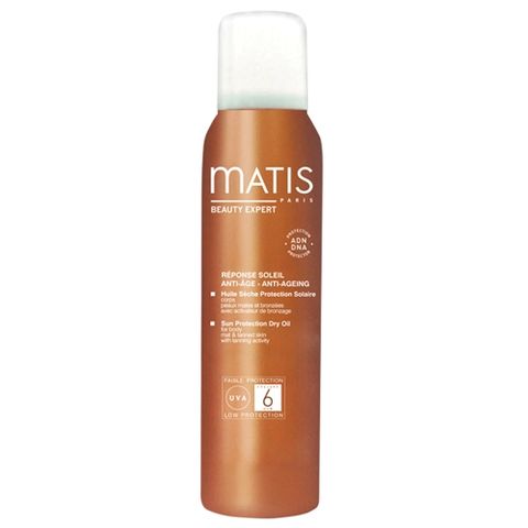Matis R¿ponse Soleil Sun Protection Dry Oil for Body SPF 6