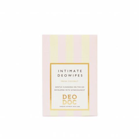 DeoDoc Deowipes Intim Fresh Coconut i gruppen Intimprodukter  hos Hudotekets Webshop (37435)