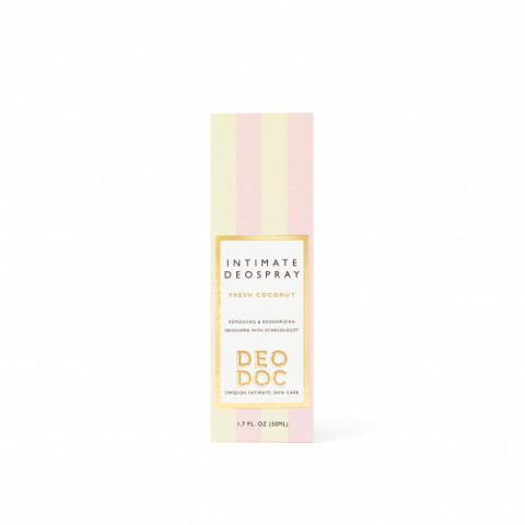 DeoDoc Intimate Deospray Fresh Coconut 125 ml i gruppen Intimprodukter  hos Hudotekets Webshop (39700)