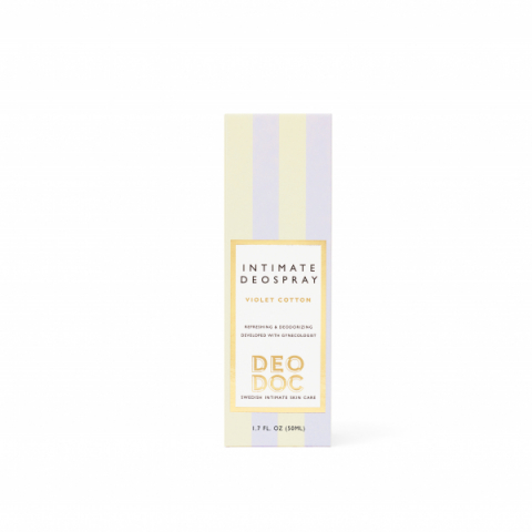 DeoDoc Intimate Deospray Violet Cotton 125 ml i gruppen Intimprodukter  hos Hudotekets Webshop (39701)