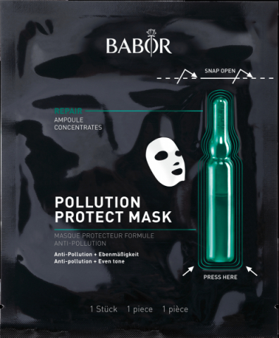 Babor Pollution Protect x Mask i gruppen Ansikte / Ampuller & Kurer / Kombinerad hud hos Hudotekets Webshop (400394)