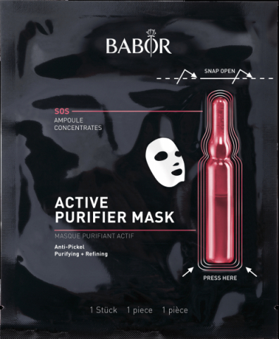 Babor Active Purifier x Mask i gruppen Ansikte / Ampuller & Kurer / Fet hud hos Hudotekets Webshop (400395)